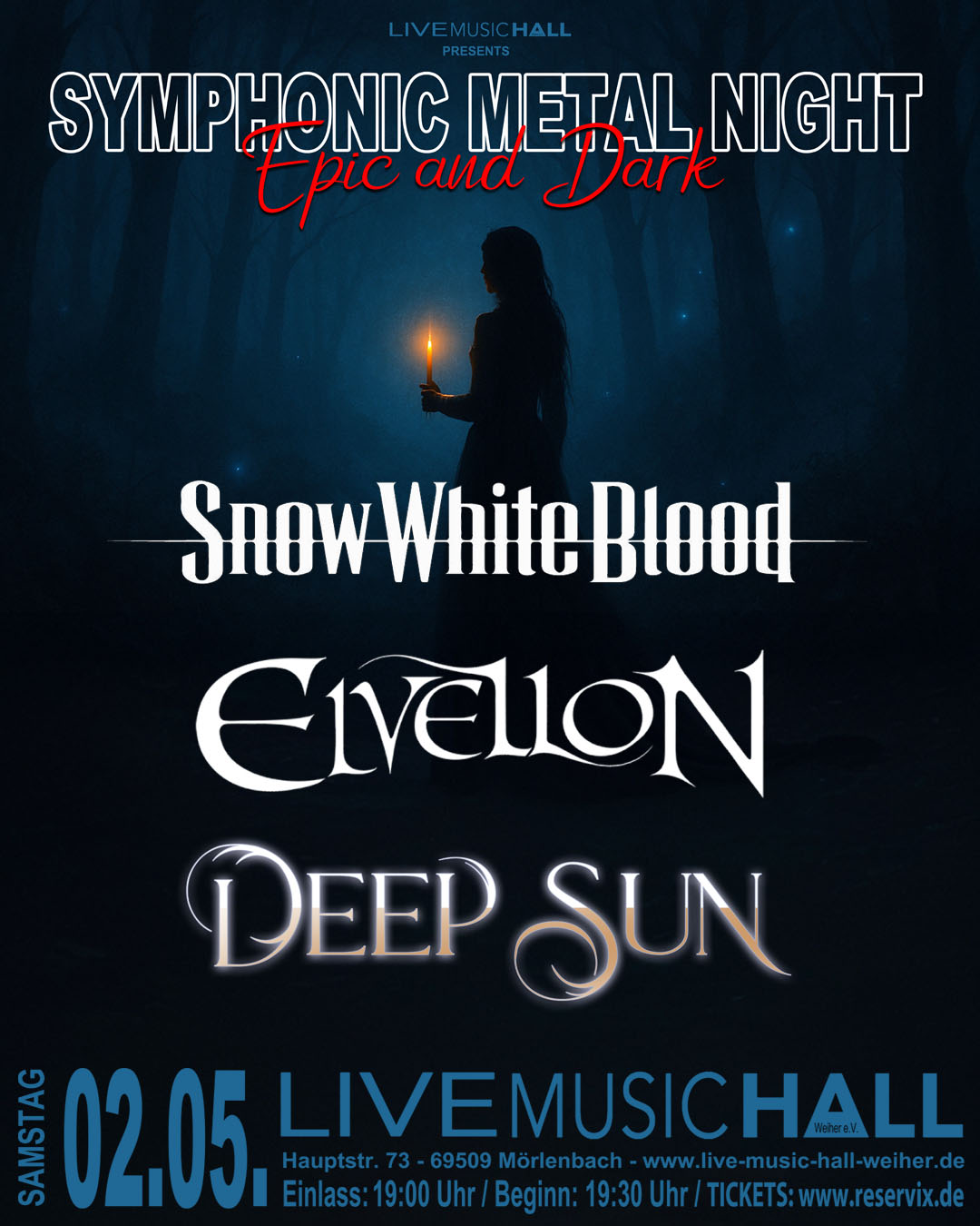 Next show announcement: Mörlenbach, May 2026